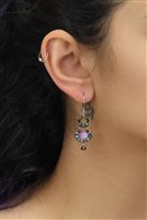 Earrings Ayala Bar Woman Silent Shadows in Metal Alloy Cristallo C2268 - C2268